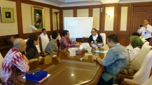 Badan Pengurus Pusat PERHUMAS Audiensi dengan Bapak M. Hanif Dhakiri, Menteri Ketenagakerjaan RI (Menaker) 2