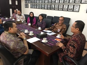 Badan Pengurus Pusat PERHUMAS Audiensi dengan Menteri Perindustian Saleh Husin 2