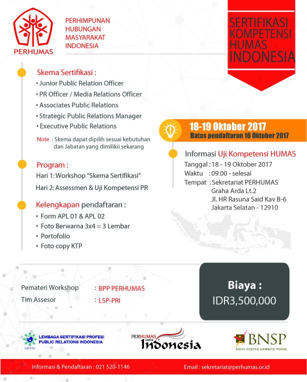 Update Flyer Sertifikasi