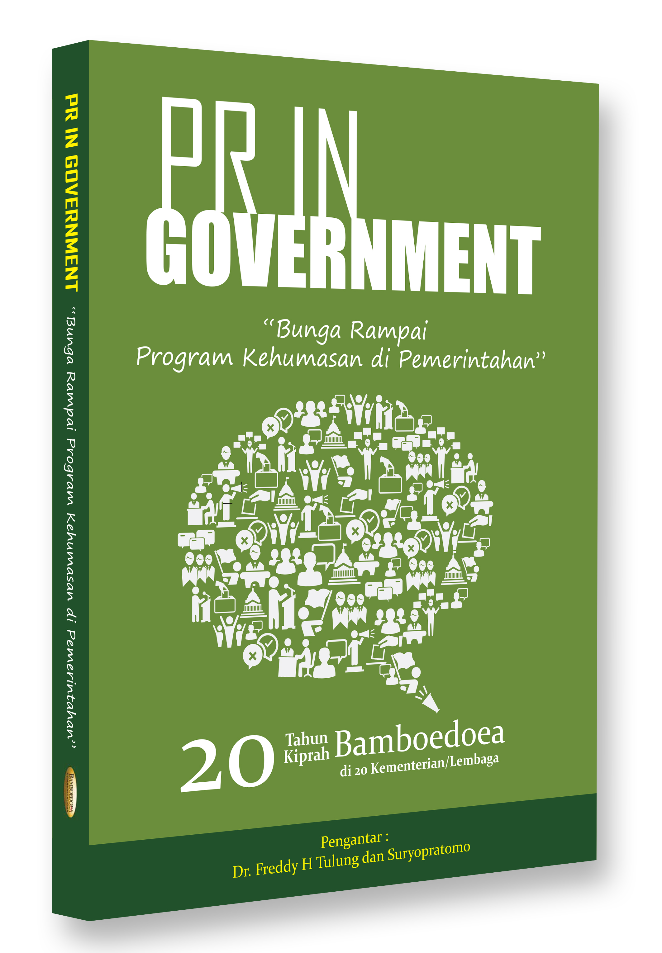 Cover Buku PR IN GOVERNMENT